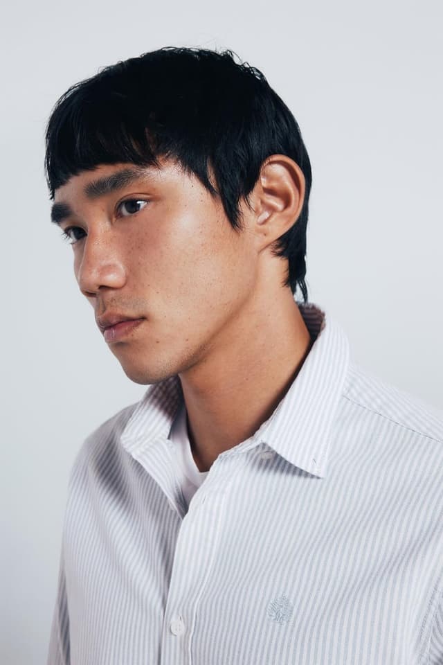 Thumbnail 3 de Springfield Camisa Oxford Rayas con Bordado