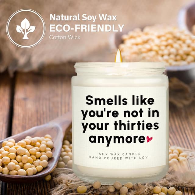 Thumbnail 3 de Leebbsin 30th birthday soy wax candle 7oz 🕯