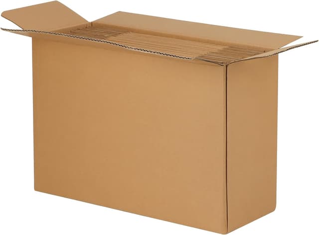 Detalle 2 de HORLIMER 20 Pack Shipping Boxes (Brown) Corrugated Kraft Cardboard Parcel Boxes, 30.5 x 22.9 x 10.2cm