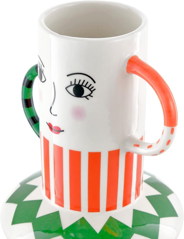 Detalle 2 de Vaso in ceramica Baroni Home 16x14x27 cm