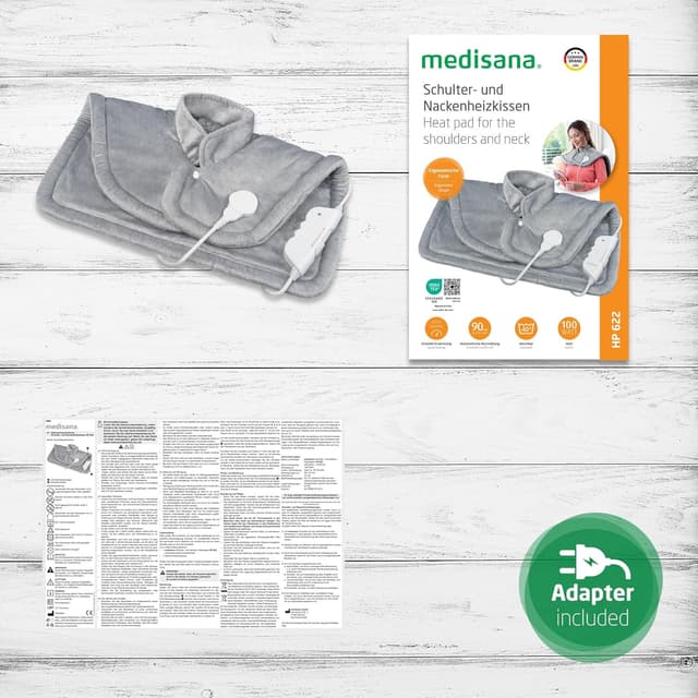 Detalle 2 de medisana HP 622 Almohadilla térmica cuello y hombros, 6 niveles