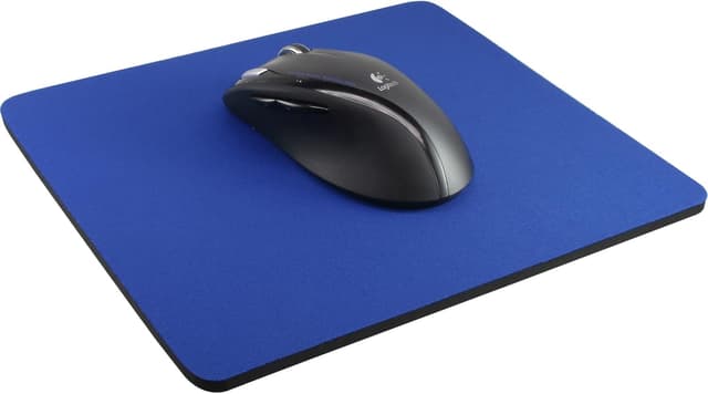 Detalle 2 de InLine 55455B tapis de souris bleu en mousse avec base antidérapante