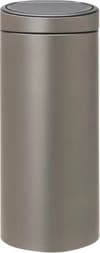 Detalle 2 de Brabantia Touch Bin 30 Liter Platinum 🗑