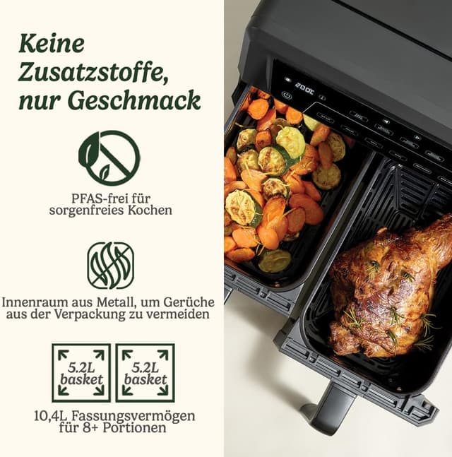 Detalle 2 de CUISINART XXL 10,4 L Heißluftfritteuse