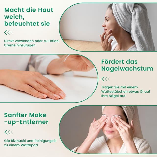 Thumbnail 6 de PHATOIL Rizinusöl Bio Kaltgepresst 236 ml đ§â