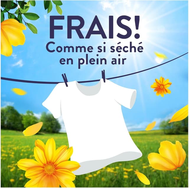Detalle 2 de Lenor Fresh Air Adoucissant 840 ml — 60 lavages