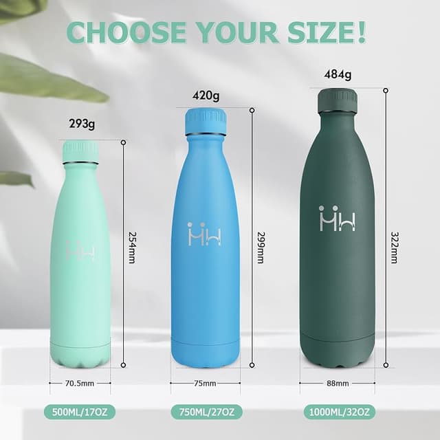 Thumbnail 4 de Botella Termica 500ml — termo de acero inoxidable doble pared