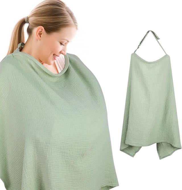 Detalle de Cozary Copertura Allattamento 76x110 Verde