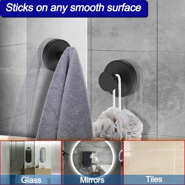 Thumbnail 2 de Bntuk Suction Cup Hooks for Shower ⚙