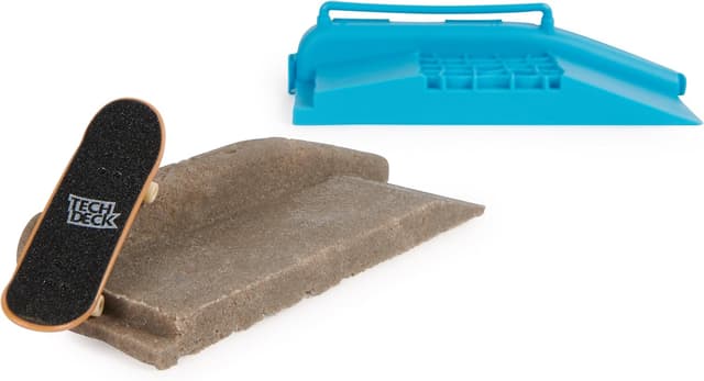 Detalle 2 de Tech Deck Concrete Fingerboard-Rampe zum Selberbauen (mit Enjoi-Fingerboard), ab 6 Jahren