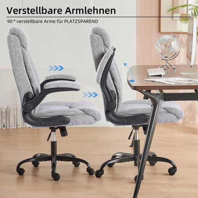 Detalle 2 de MZLEE Ergonomischer Bürostuhl 150 kg