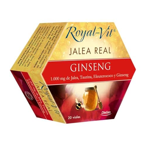 Imagen de Dielisa Royal Vit Jalea Real Ginseng 1000 mg — 20 viales 💊 en OfertitasTOP