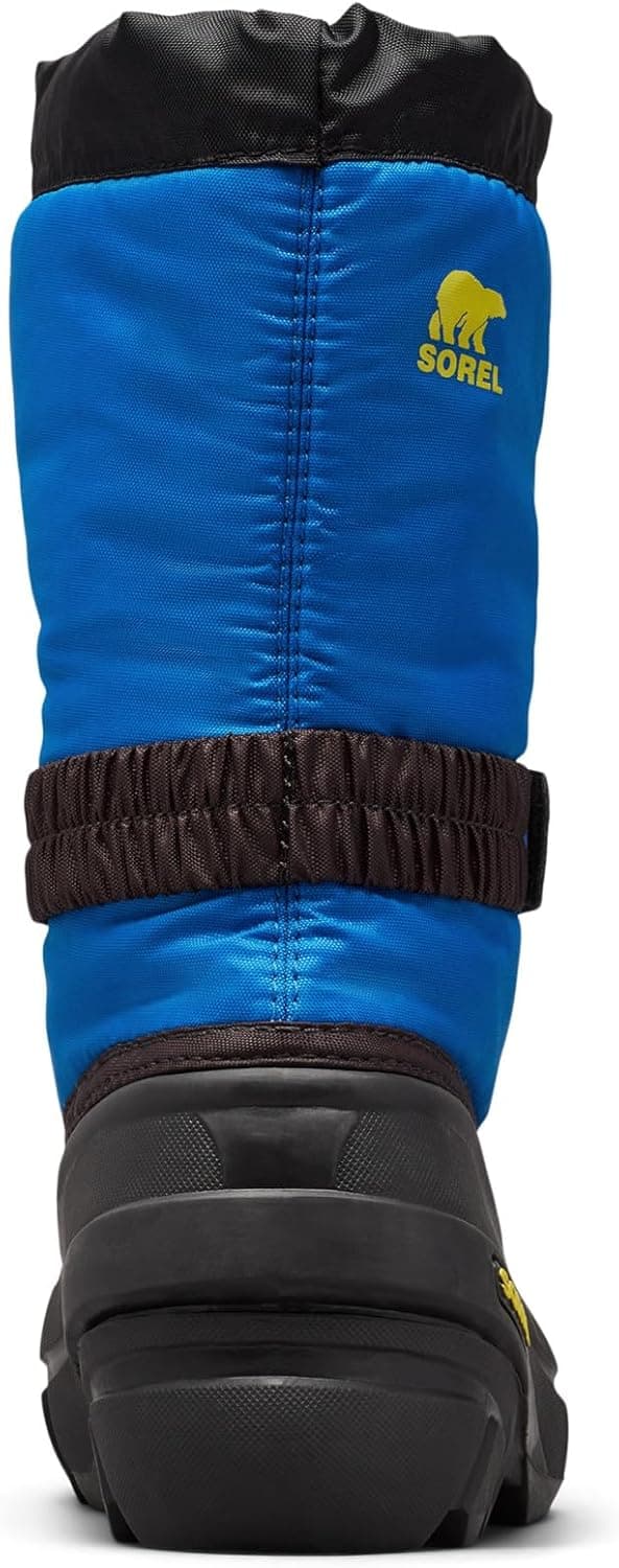 Detalle 2 de Sorel Children’s Flurry kids’ winter boots (waterproof) – Black Super Blue