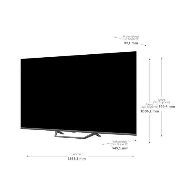 Thumbnail 1 de Haier H75S80FUX TV QLED 75" 4K Smart Gaming