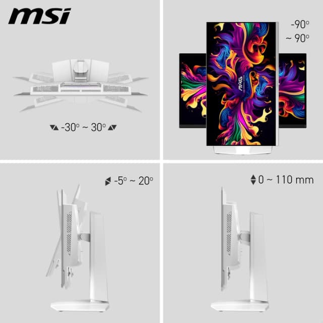 Thumbnail 6 de MSI MAG 272QPWDE QD‑OLED X28 26,5 Zoll