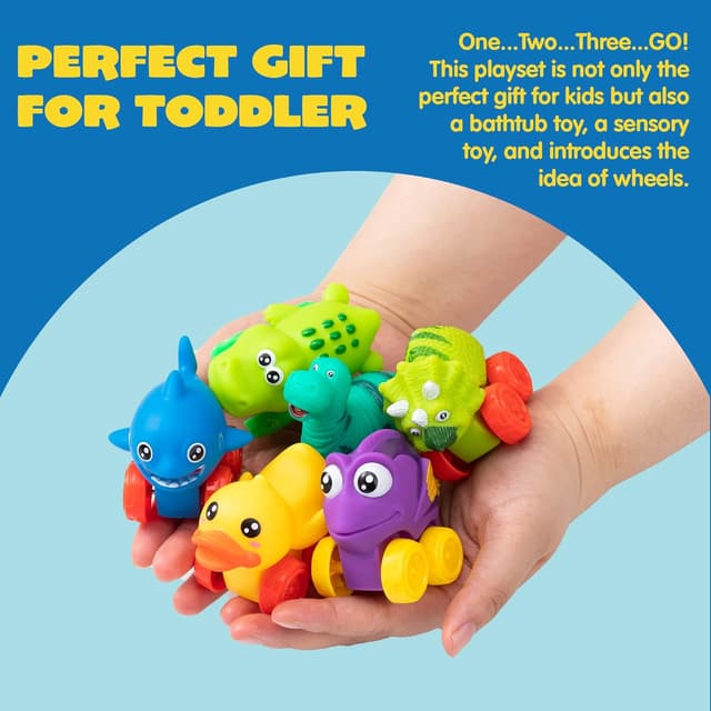 Thumbnail 4 de JOYIN Voitures d'animaux 2,8 pouces