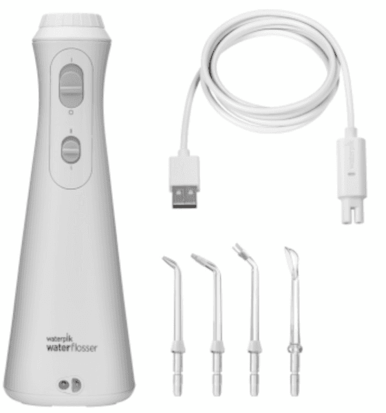 Detalle 2 de Waterpik WP-490 Irrigador Plus inalámbrico blanco