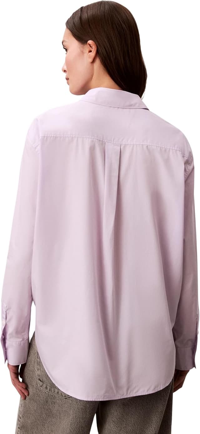 Detalle de Calvin Klein Altre Camicie Donna: la camicia essenziale per tutti i giorni