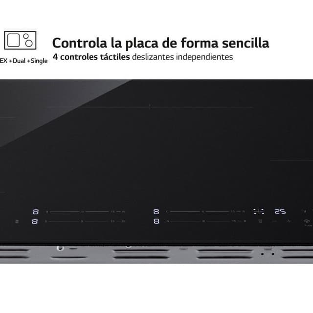 Thumbnail 1 de LG CBIZ3035B Flex ThinQ 4 Zonas 80cm Negra