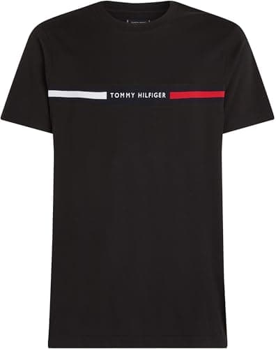 Thumbnail 4 de Tommy Hilfiger Camiseta Manga Corta Hombre, Negro, S