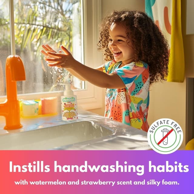 Thumbnail 4 de Minoris Kids Jabón Espumoso Hipoalergénico con Aroma de Sandía🍓