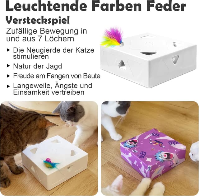 Thumbnail 4 de Migipaws MigiBox Versione 2, gioco automatico per gatti 🐾