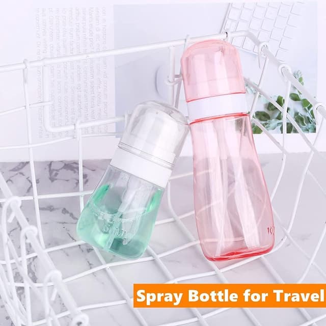 Thumbnail 6 de Aurdox Kleiner Pumpflaschenspender (50 ml) für Make-up, Wasser & Gesichtssprüher – nachfüllbarer, transparenter Sprühbehälter