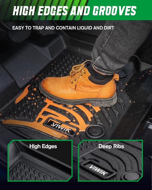 Thumbnail 2 de VIWIK Floor Mats for Camry 2012-2017