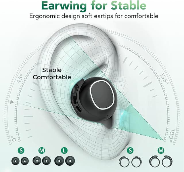 Thumbnail 4 de Bluetooth Kopfhörer Kabellos 5.3 HD Mic