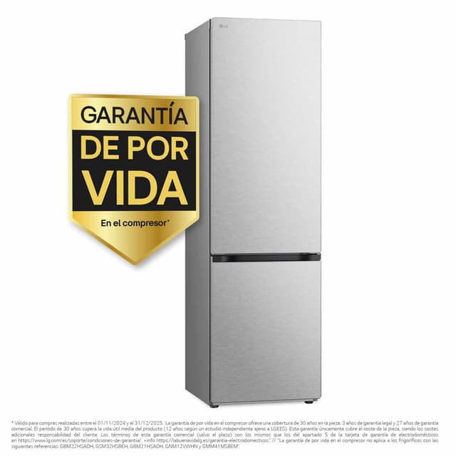 Detalle 2 de LG GBV7280CMB reacondicionado grado D con Total No Frost y Door Cooling (203 cm)