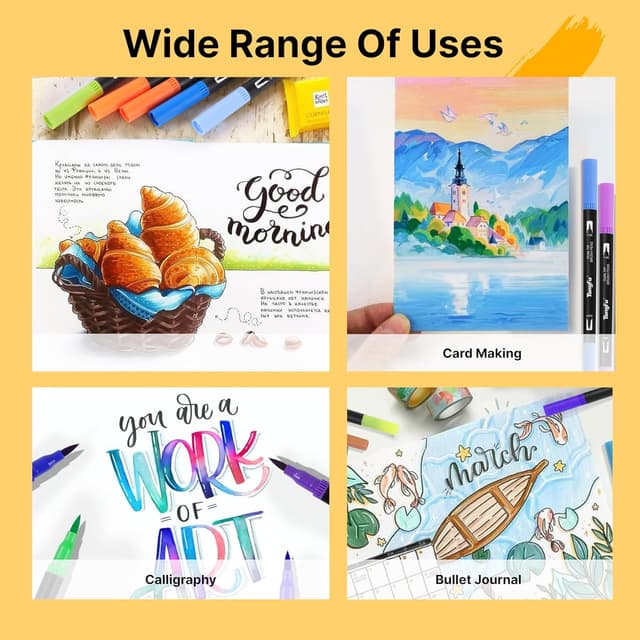 Thumbnail 5 de Tongfushop 120 Dual Tip Colouring Pens