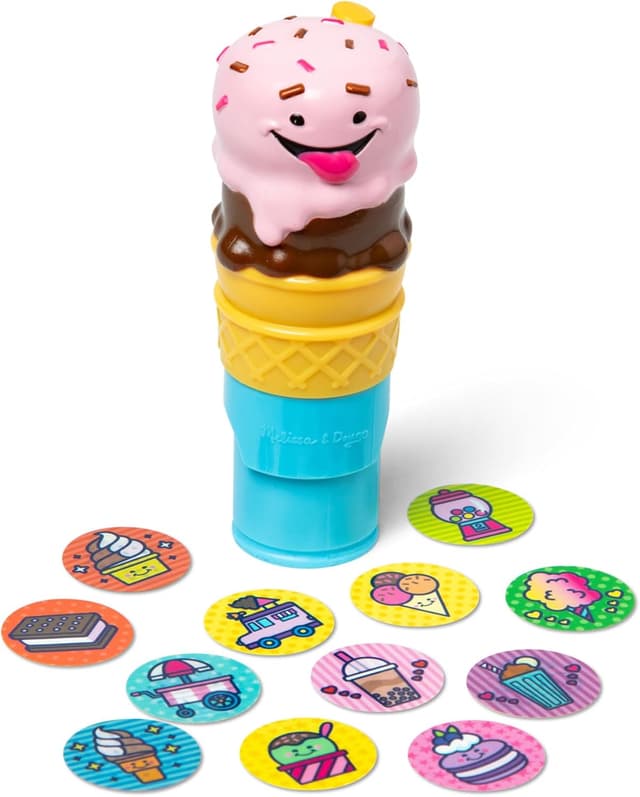 Detalle de Melissa & Doug Sticker WOW ice cream bundle