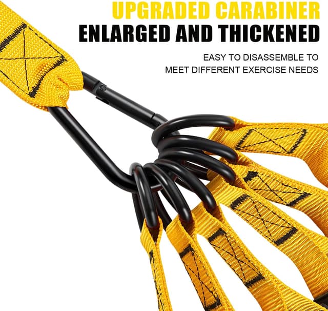 Thumbnail 4 de WOQQW 350lbs Resistance Bands Set