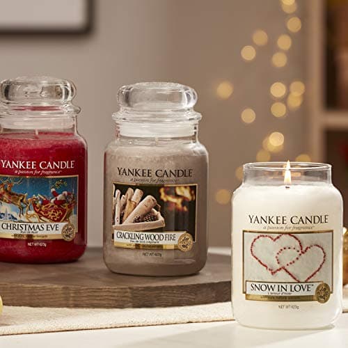 Thumbnail 13 de Yankee Candle Snow in Love Centeno Velas Largas🕯