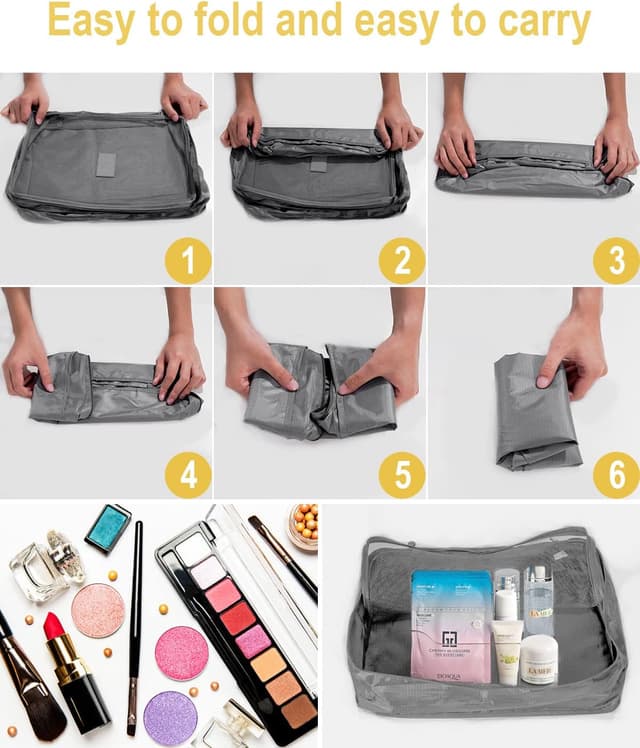 Thumbnail 5 de BillyBath Organizador De Maletas 8 en 1 Gris