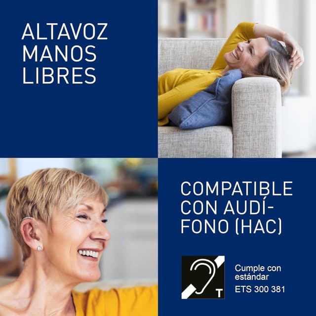 Thumbnail 4 de Panasonic KX-TGE310SPB Teléfono Inalámbrico con Altavoz