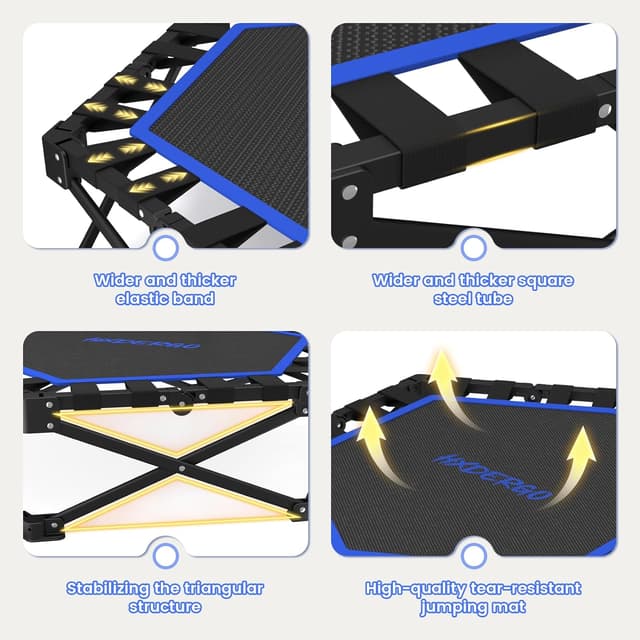 Thumbnail 4 de HXD-ERGO 42" Foldable Mini Trampoline 460 lbs
