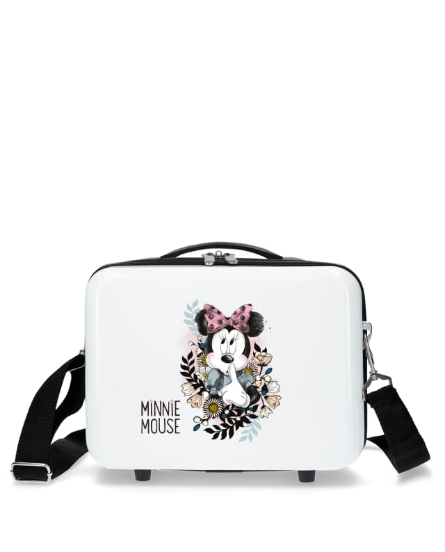 Detalle de Disney Minnie Style Flores neceser infantil rígido 9 L