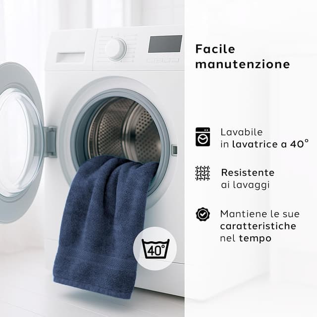 Thumbnail 5 de Caleffi Set Asciugamani 6 pezzi 55x100/40x60