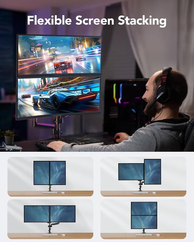 Detalle de HUANUO Monitorhalterung 2 2 kg bis 9 kg