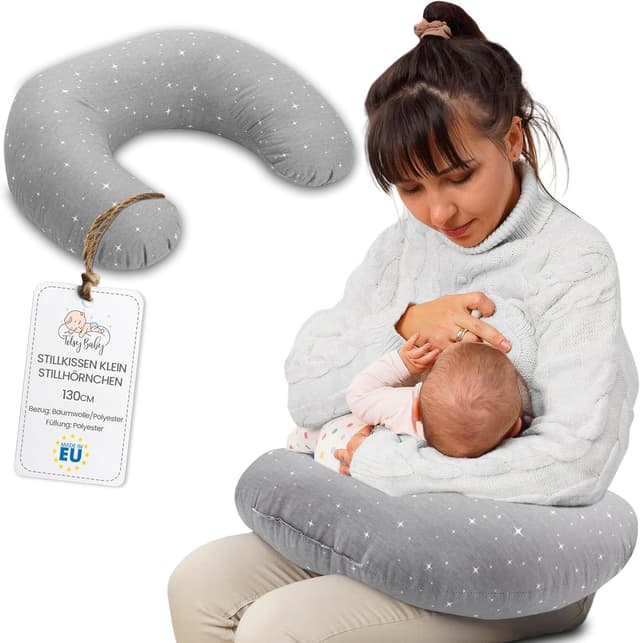 Thumbnail 6 de Stillkissen klein Mond Minky 130 cm Stillmond von Stillhörnchen – Nursing- und Lagerungskissen zum Stillen