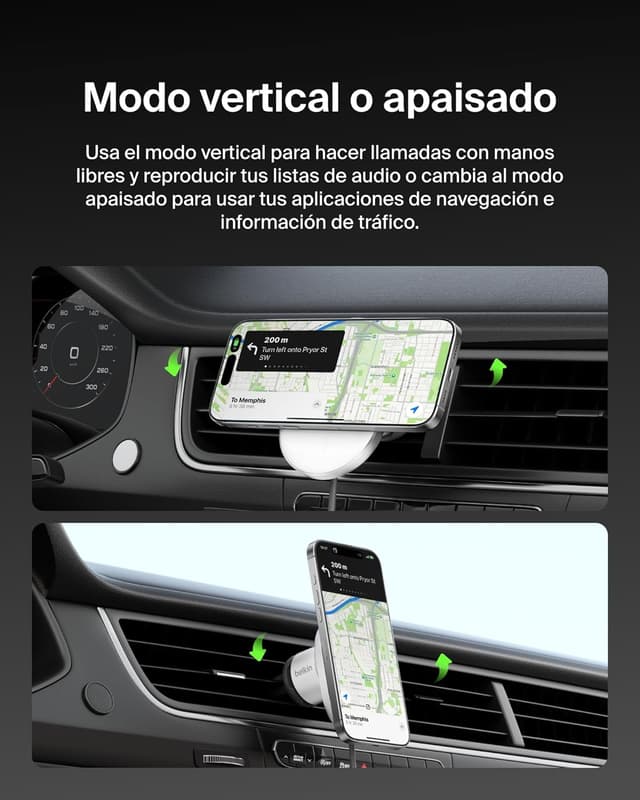 Thumbnail 4 de Belkin BoostCharge Pro Cargador Magnético 15W para Coche