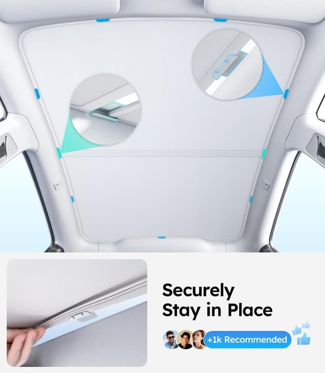 Thumbnail 6 de Wigoo 2025 Tesla Model Y sunshade 3rd-gen