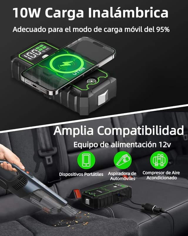 Thumbnail 3 de UTRAI 6000A 27000mAh Arrancador de baterías