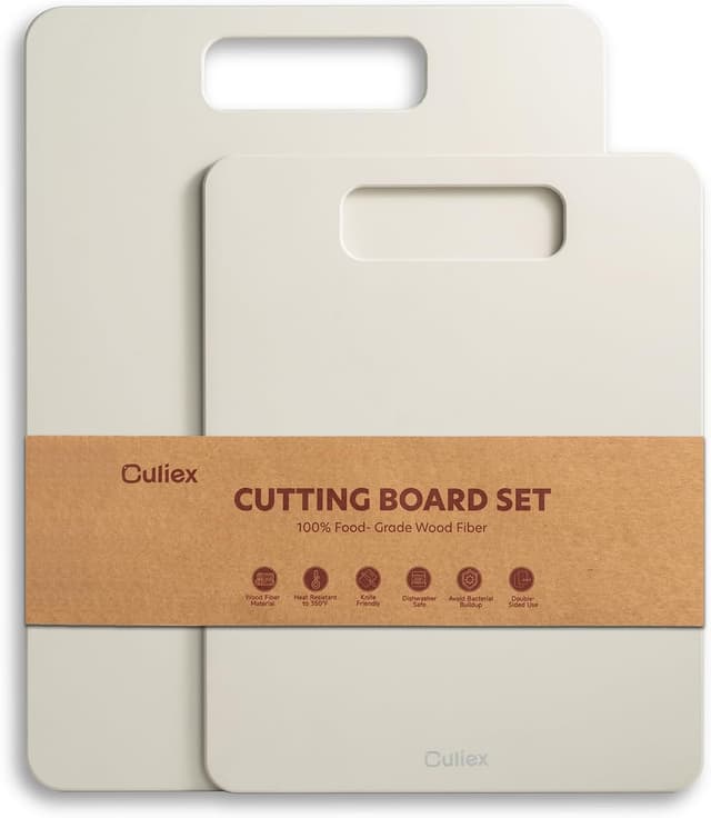 Thumbnail 6 de Culiex Wood Fibre Chopping Board 2-Pack