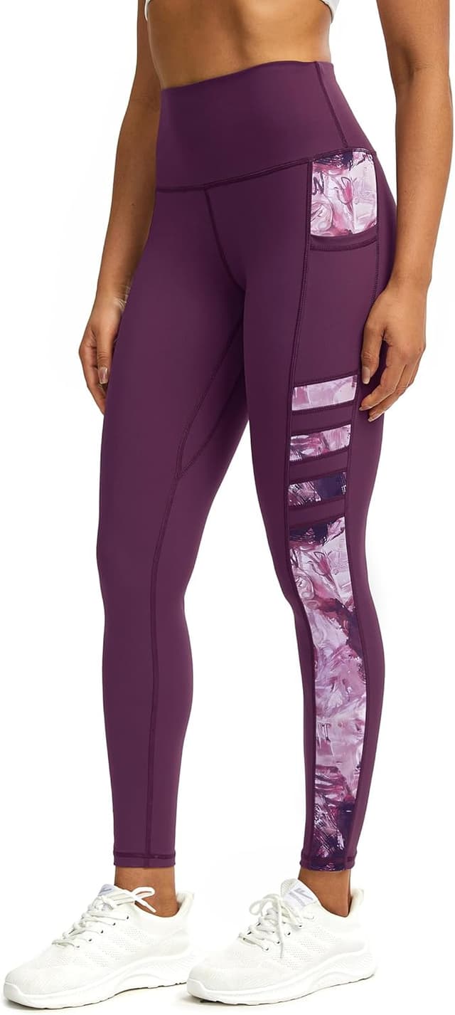 Thumbnail 6 de Tuspryt Sport Leggings Damen mit Taschen – blickdichte High-Waist Trainingshose für Yoga, Fitness & Lauf-Workouts