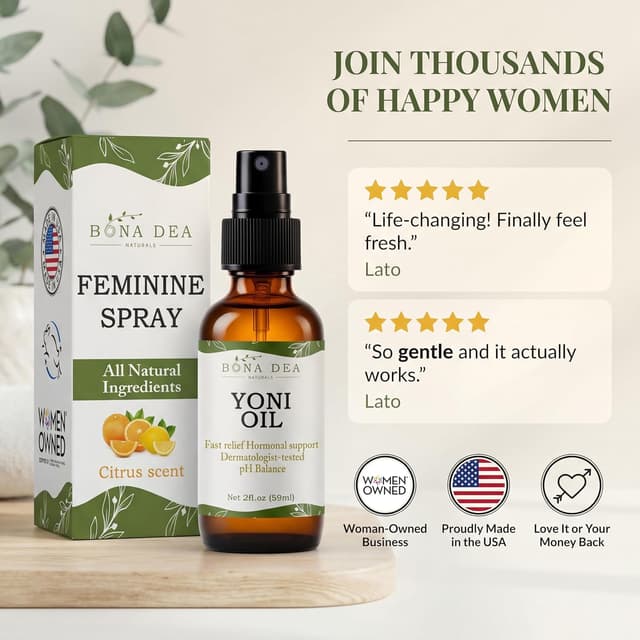 Thumbnail 6 de Bona Dea Naturals Intimspray für Frauen (59 ml) – milde Pflege bei Scheidentrockenheit