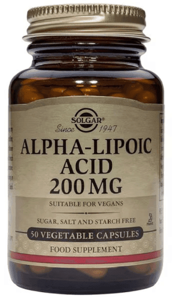 Imagen de Solgar Ácido Alfa Lipoico 200 mg 50 cápsulas 💊 en OfertitasTOP