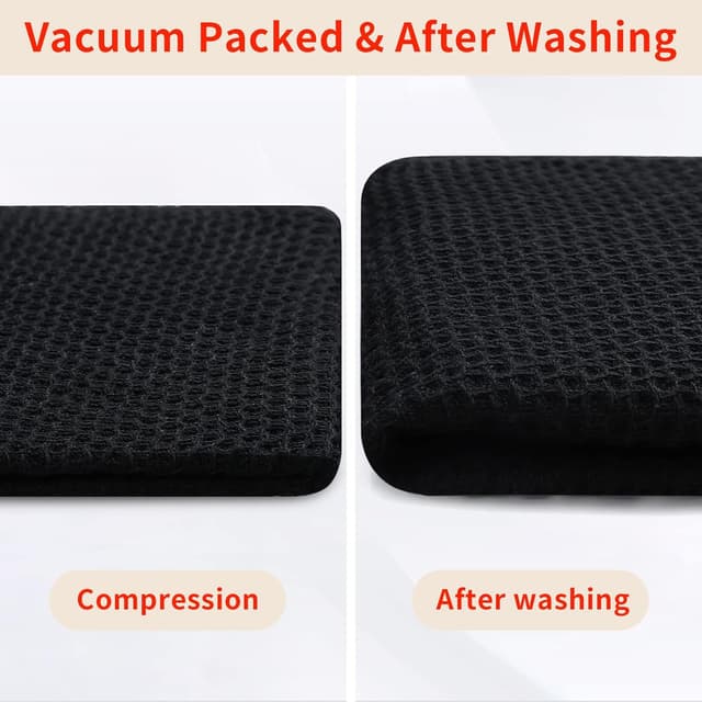 Thumbnail 6 de Homaxy 100% Cotton Waffle Kitchen Towels 12×12, 6-Pack 🧻