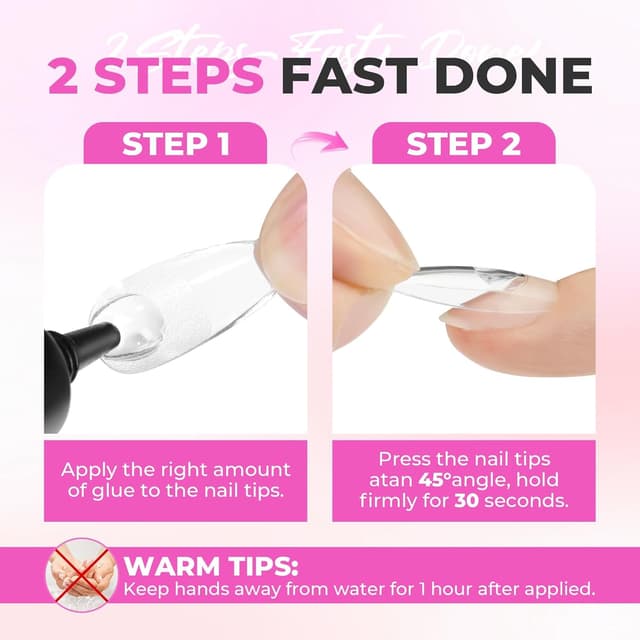 Thumbnail 6 de UNA GELLA Nagelkleber ohne UV, 15 ml